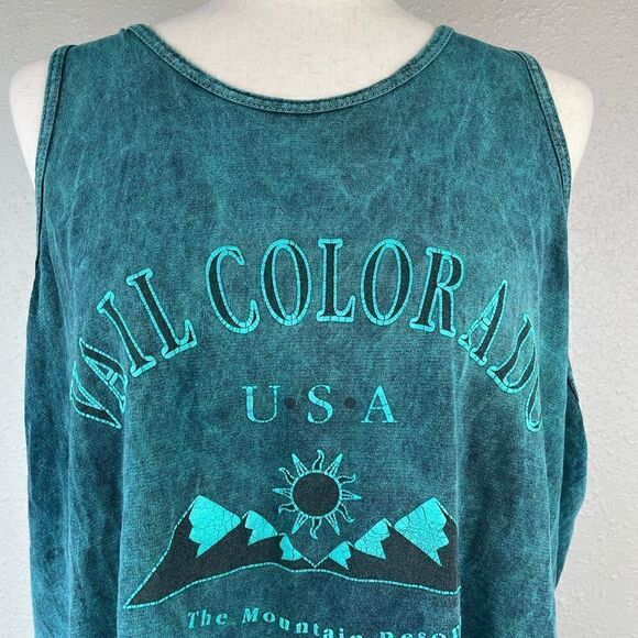 Vail Colorado USA Tank Top Size XL EUC - Picture 2 of 6